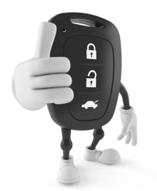 car key fob man